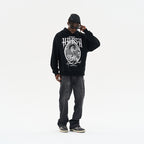 Medieval Emblem Printed Hoodie