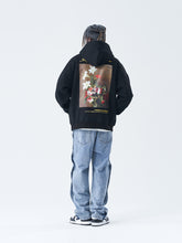 Load image into Gallery viewer, Retro Flowers Oil Painting Hoodie

