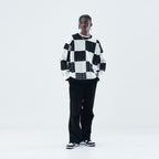 Mosaic Chessboard Sweater