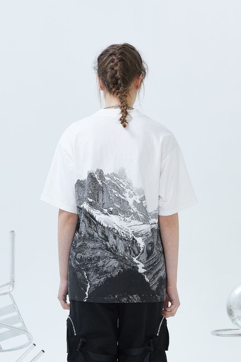 Mountain Full Print Tee