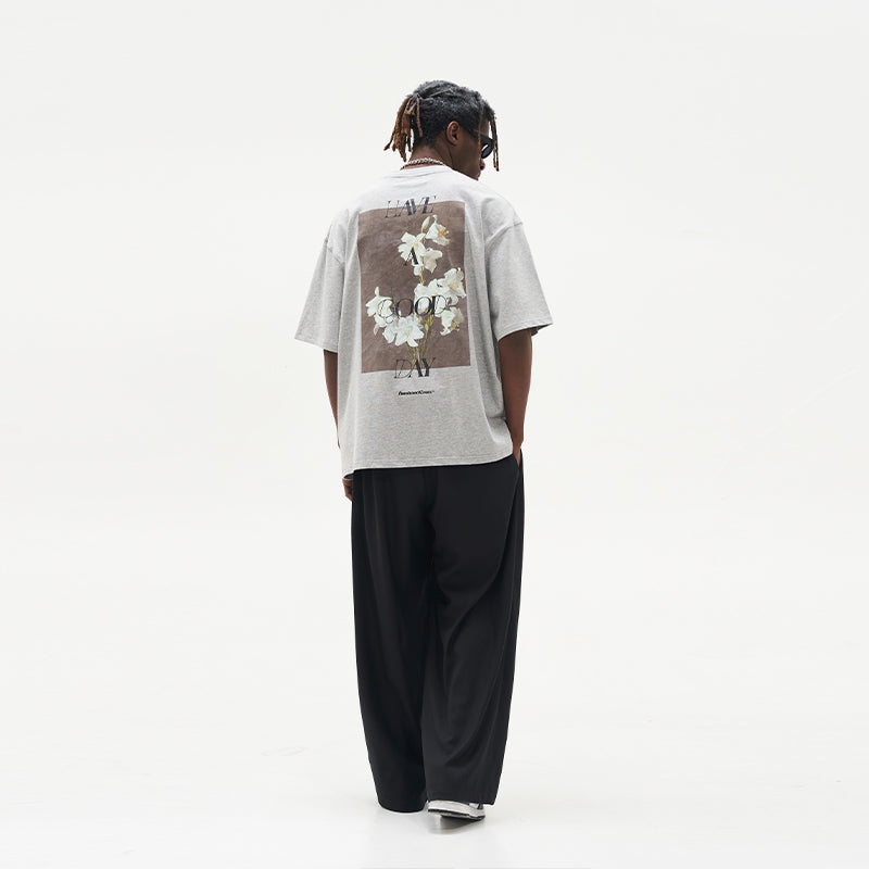 Lily Oil Painting Tee