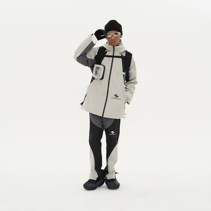 Deconstructed Irregural Functional Jacket