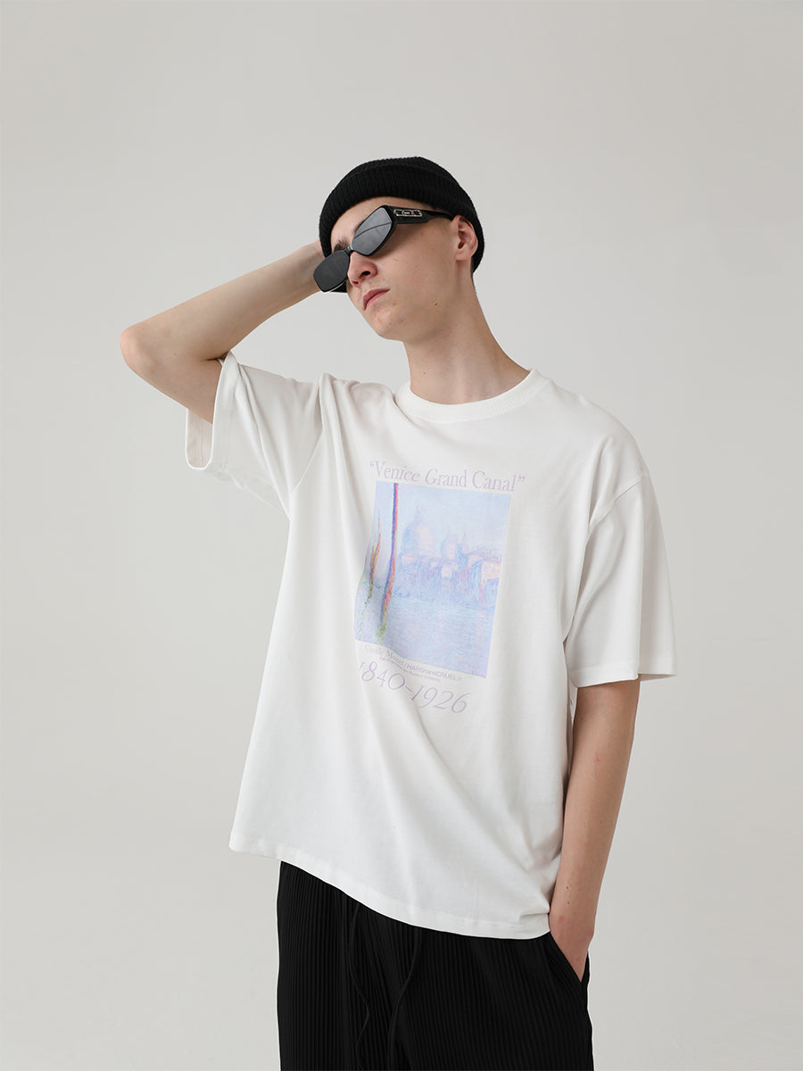 Venice Oil Painting Tee