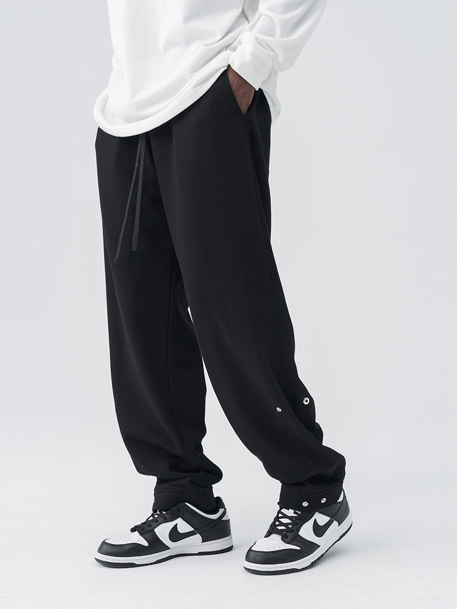 Casual Snap Sweatpants