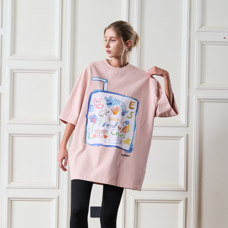 Milk Box Printed Tee