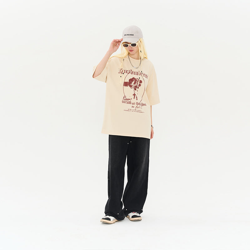 Cross Fist Gothic Tee