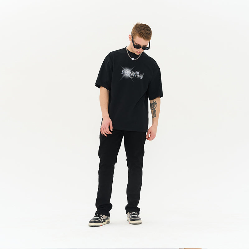 Shining Metal Logo Tee