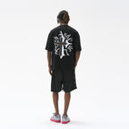 3D Gothic Cross Logo Ring Printed Tee
