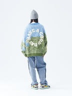 Monet Oil Painting Full Print Sweater