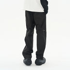 Functional Deconstructed Zipper Trousers