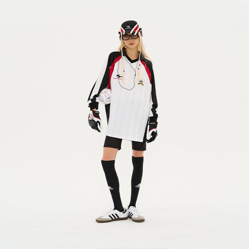 Retro Logo Colorblock L/S Jersey