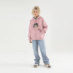 Cartoon Face Zipper Sweater
