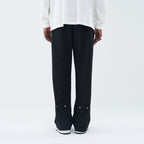 Snap Button Layered Trousers