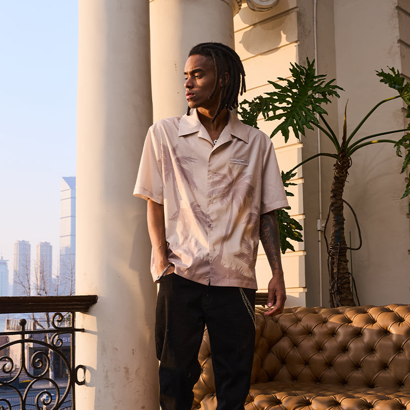 Palms Logo Cuban Shirt