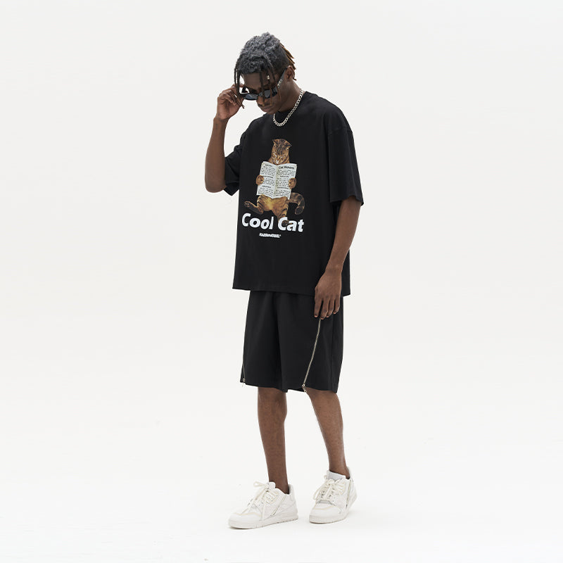 Cool Cat Printed Tee