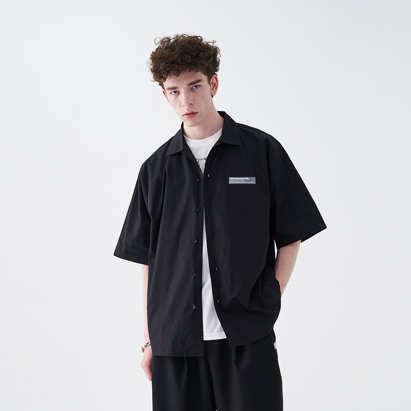 Gothic Logo Print Shirt