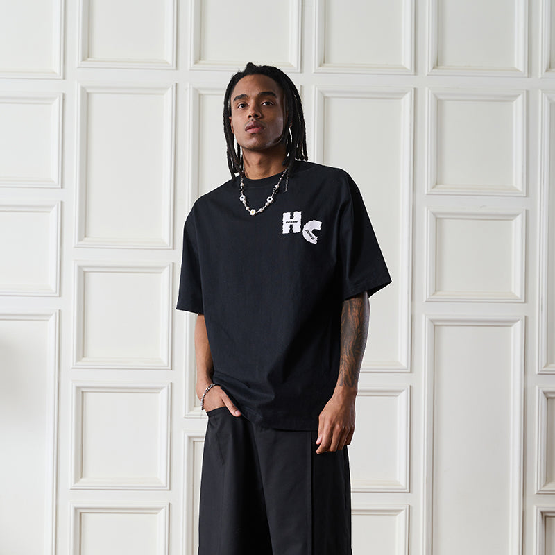 Logo Flower Plant Printed Tee