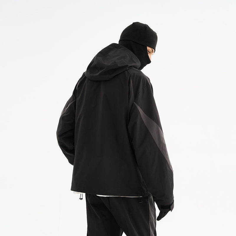 Functional Windproof Splicing jacket