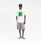 3D Pixel Letter Printed Tee