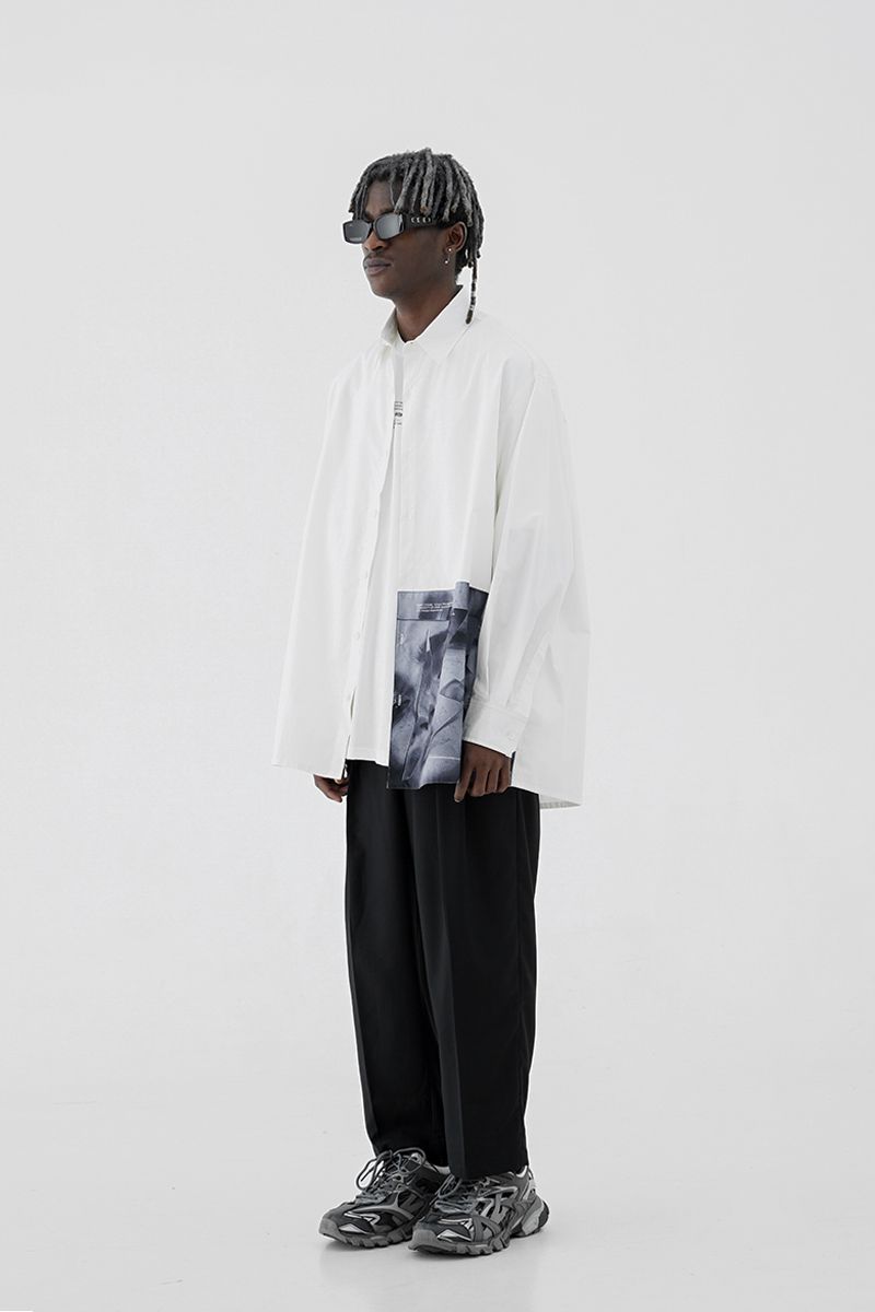 Broken Portrait L/S Shirt