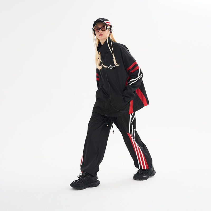Stitching Loose Track Jacket