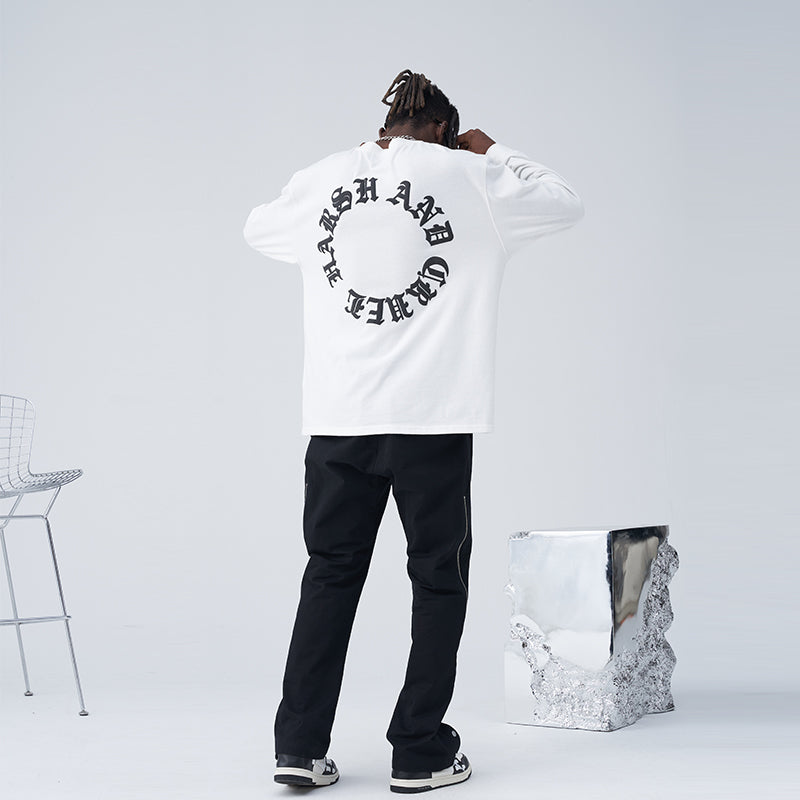 Ring Gothic Logo Long Sleeve Tee