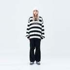 Striped Basic Logo Sweater