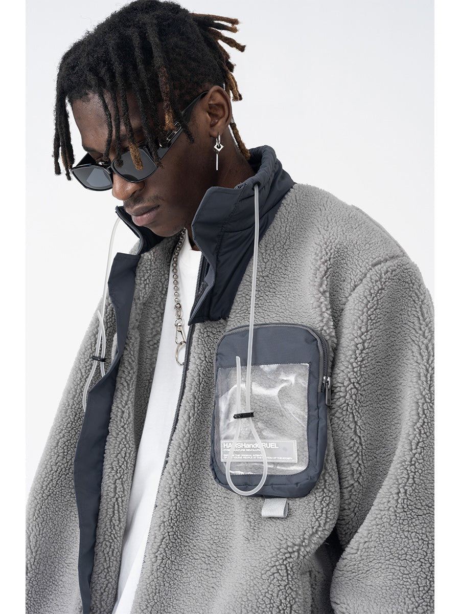 PVC Pocket Sherpa Jacket