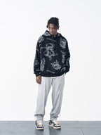 Pleated Adjustable Sweatpants