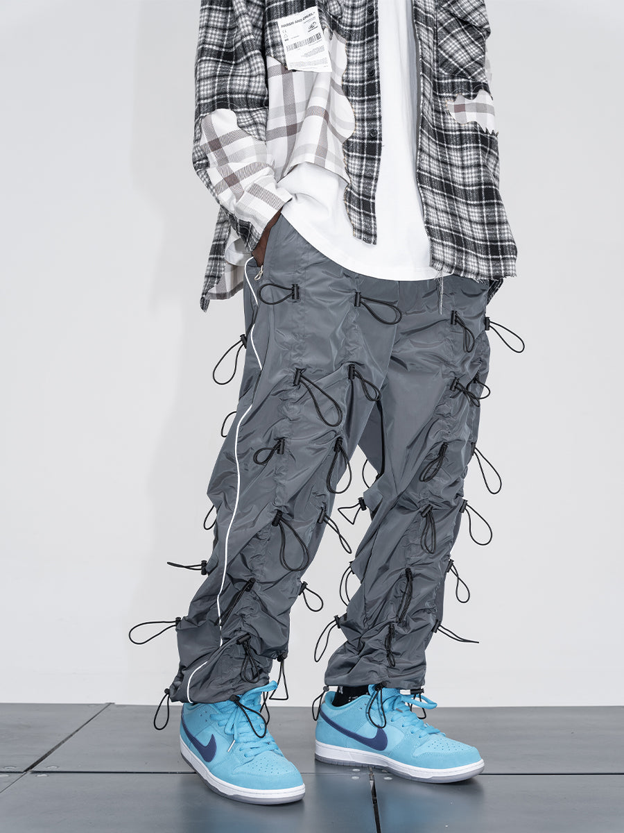 3M Reflective Strips Nylon Pants