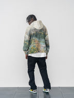 Impressionist Landscape Hoodie