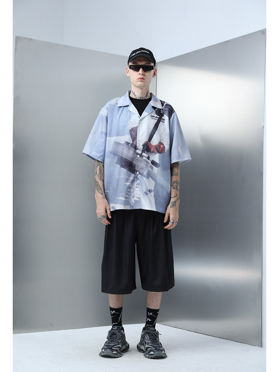 CV19 Pandemic Cuban Shirt