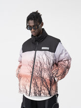 Load image into Gallery viewer, Forest Print Down Jacket
