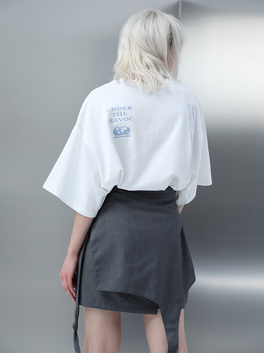 Layered High Waist Skirt