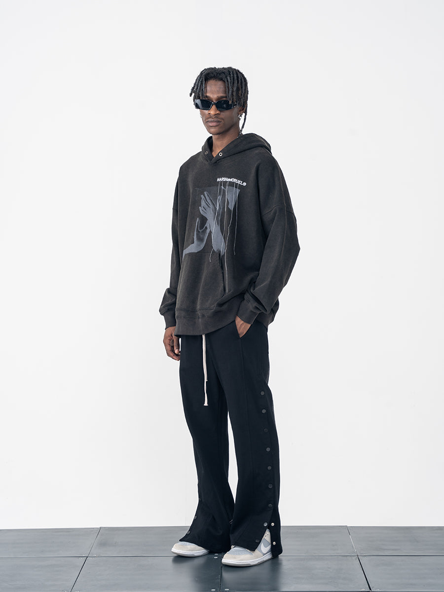 Embroidered Logo Hoodie