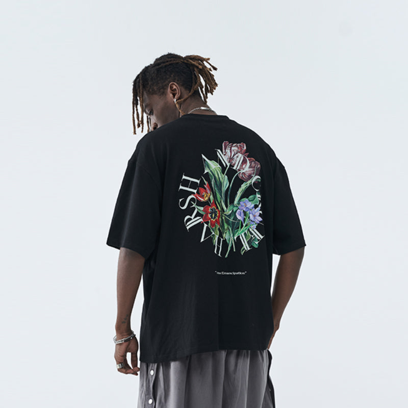 Flowers Ring Logo Tee
