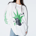 Punk Head Printed L/S Tee