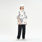 Watercolor Flowers Printed Cuban Shirt