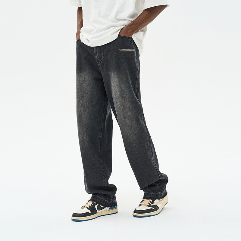 Crosses Printed Denim