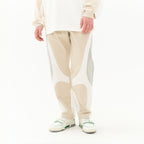 Zipper Pockets Splicing Loose Trousers