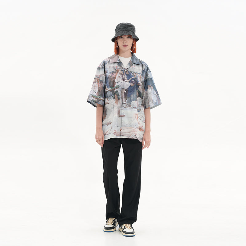 Ancient Greek Cuban Shirt