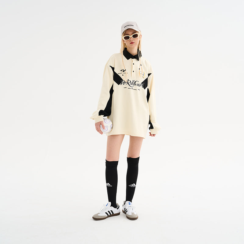Harsh & Cruel Handwritten Logo Jersey Sweater
