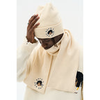 Cartoon Face Knitted Hat