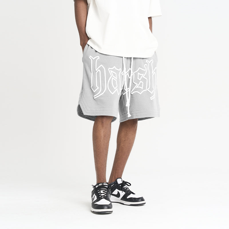 Foam Print Logo Basketball Shorts