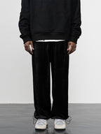 Basic Velvet Loose Trousers