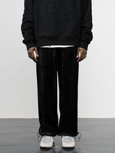 Load image into Gallery viewer, Basic Velvet Loose Trousers
