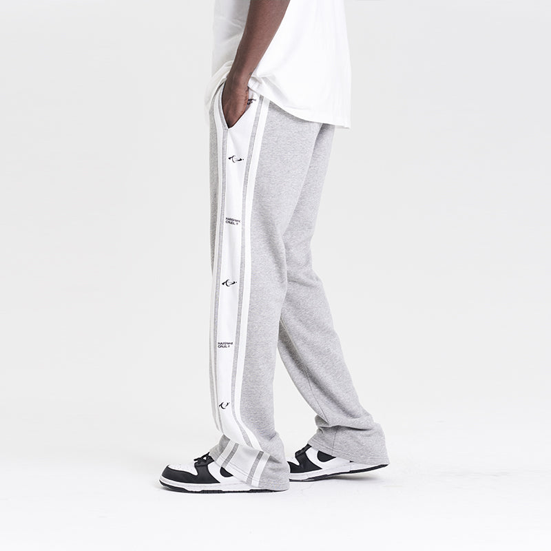 Retro Striped Loose Sweatpants