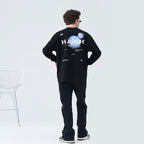 Neon Print Logo Long Sleeved Tee