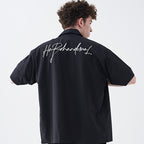 Broken Heart Stitched Handwriting Logo Shirt