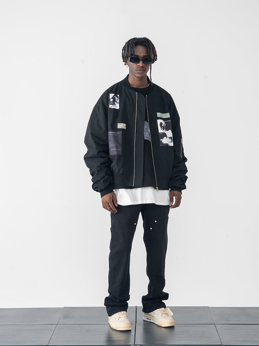 Layout MA-1 Bomber Jacket